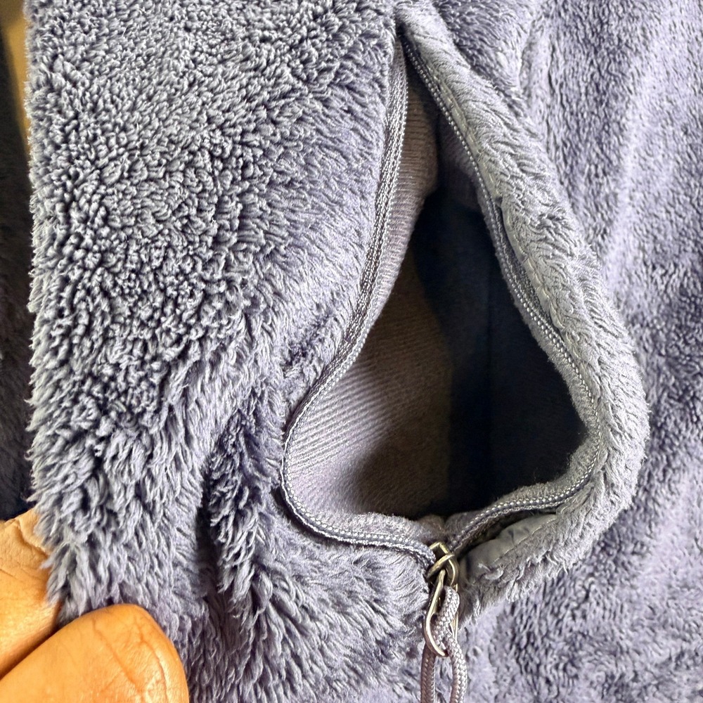The North Face Osito Fleece Jacket‎ Womens XS Purple Full Zip Soft Plush Raschel - Picture 6 of 12
